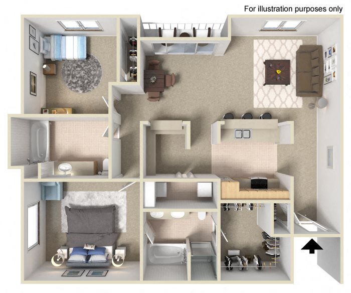 Arpeggio Pasadena | Two Bedroom Apartments Arpeggio Pasadena Apt Rentals | Pasadena CA